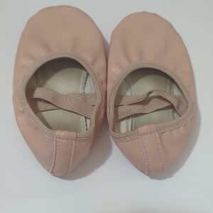 Stelle Children's Ballet Slippers in Soft Pink Size 11